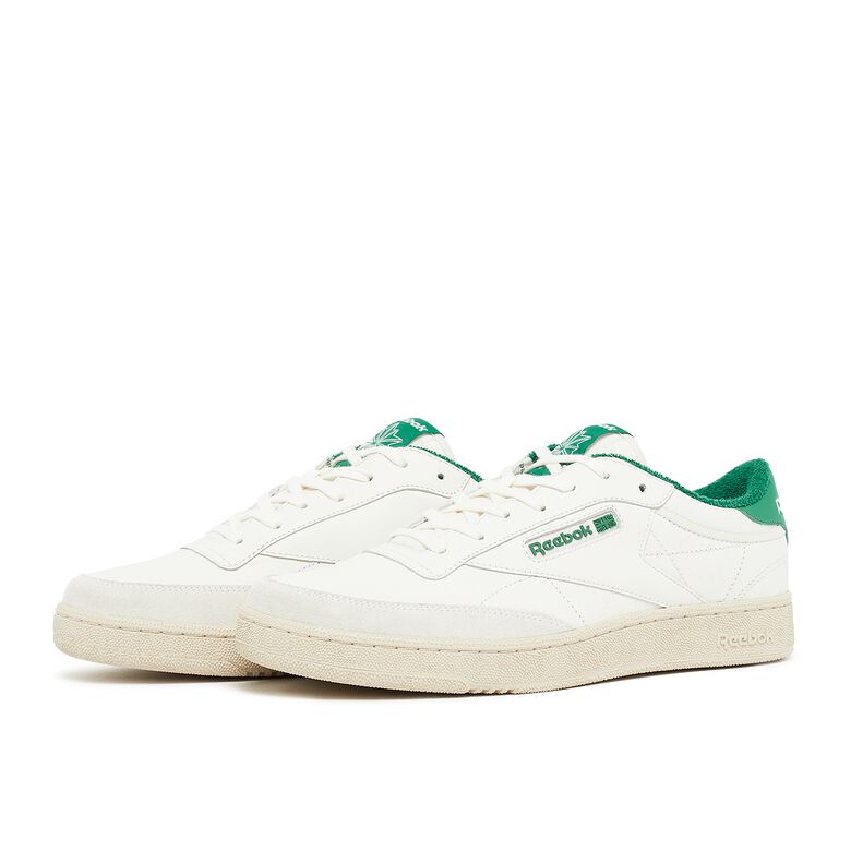 Reebok Club C white green