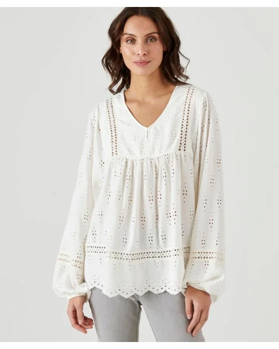 Blouse broderie anglaise
