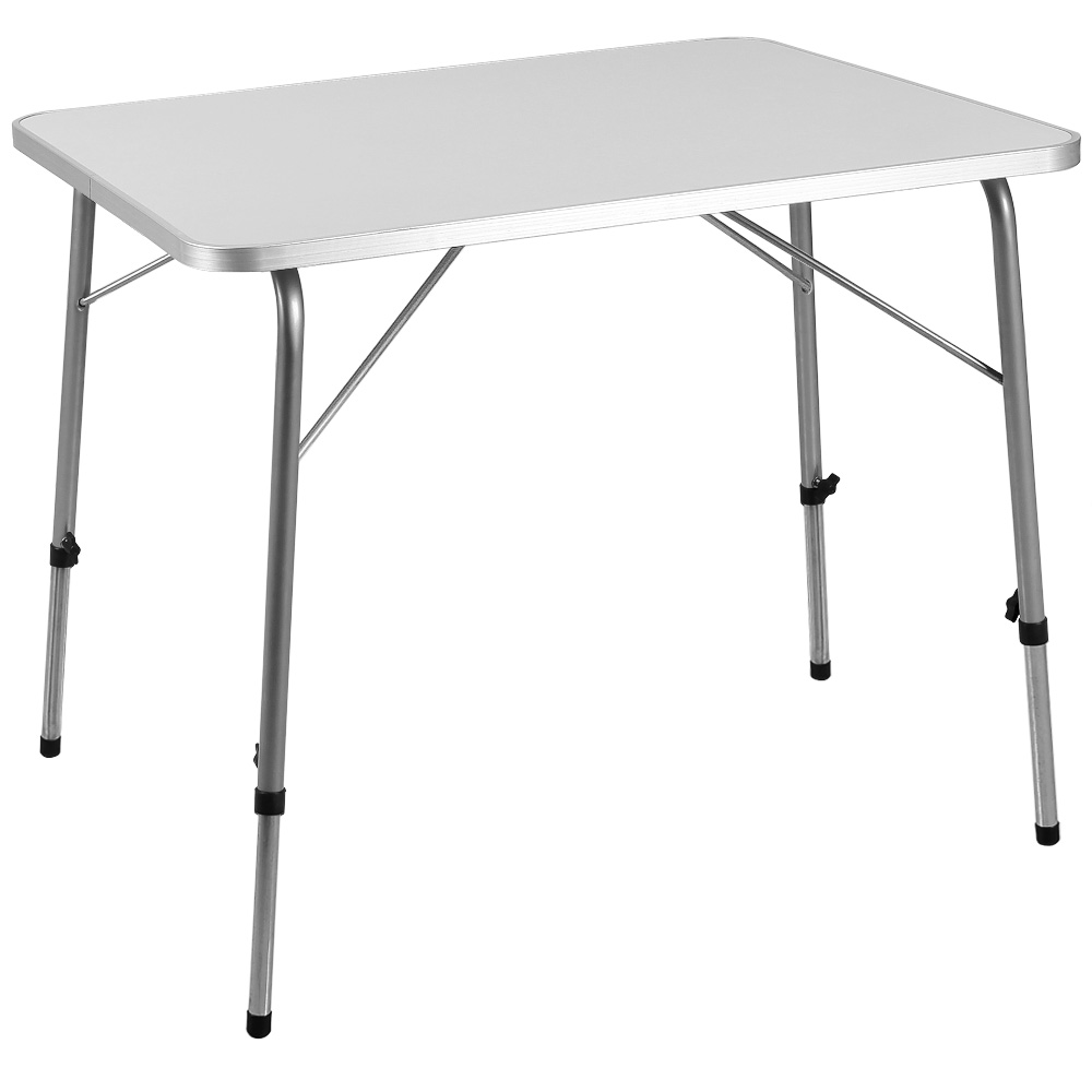 Casaria Deuba Alu Tisch klappbar   höhenverstellbar