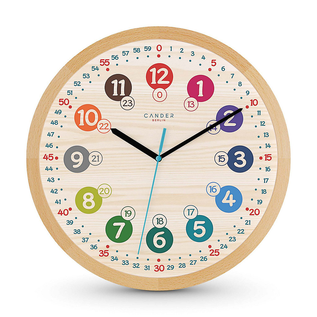 Lautlose Wanduhr