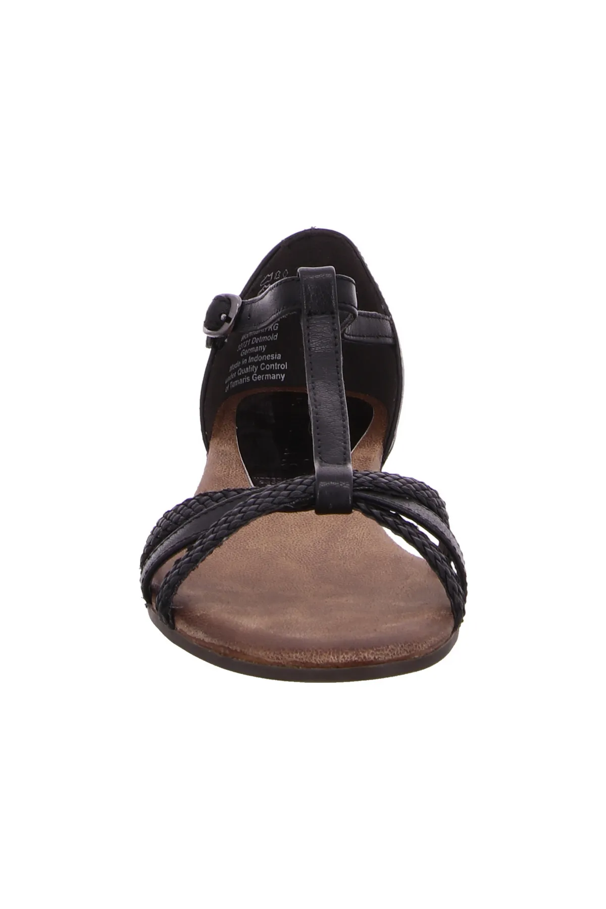 Tamaris  Sandalette - Schwarz - Flacher Absatz