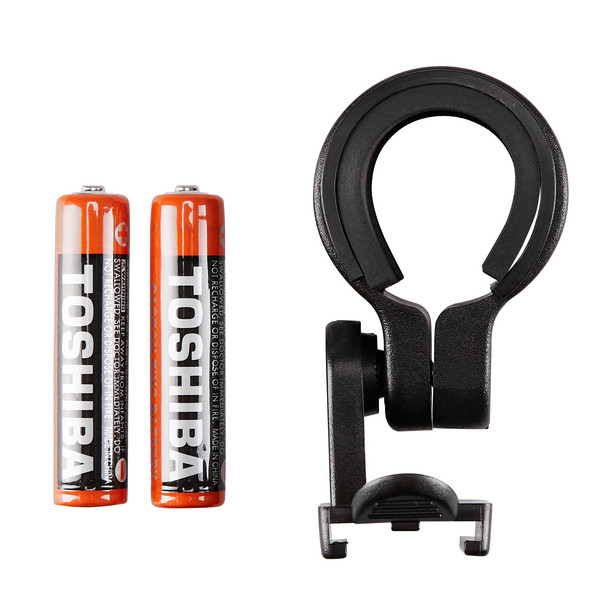 RÜCKLICHT LH5 , INKL. 2X AAA BATTERIEN 5 LUMEN - Fahrradbeleuchtung
