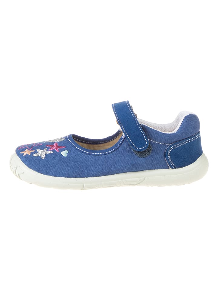 kmins Spangenballerinas in Blau günstig kaufen