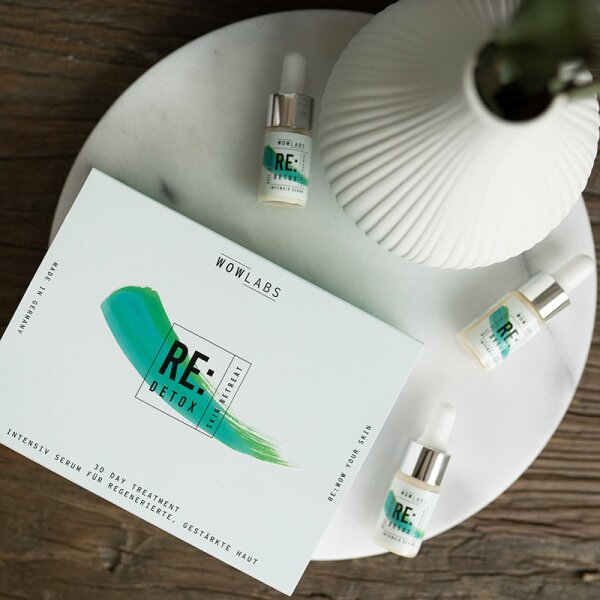 WOWLABS Skin Retreat RE:DETOX Gesichtsserum