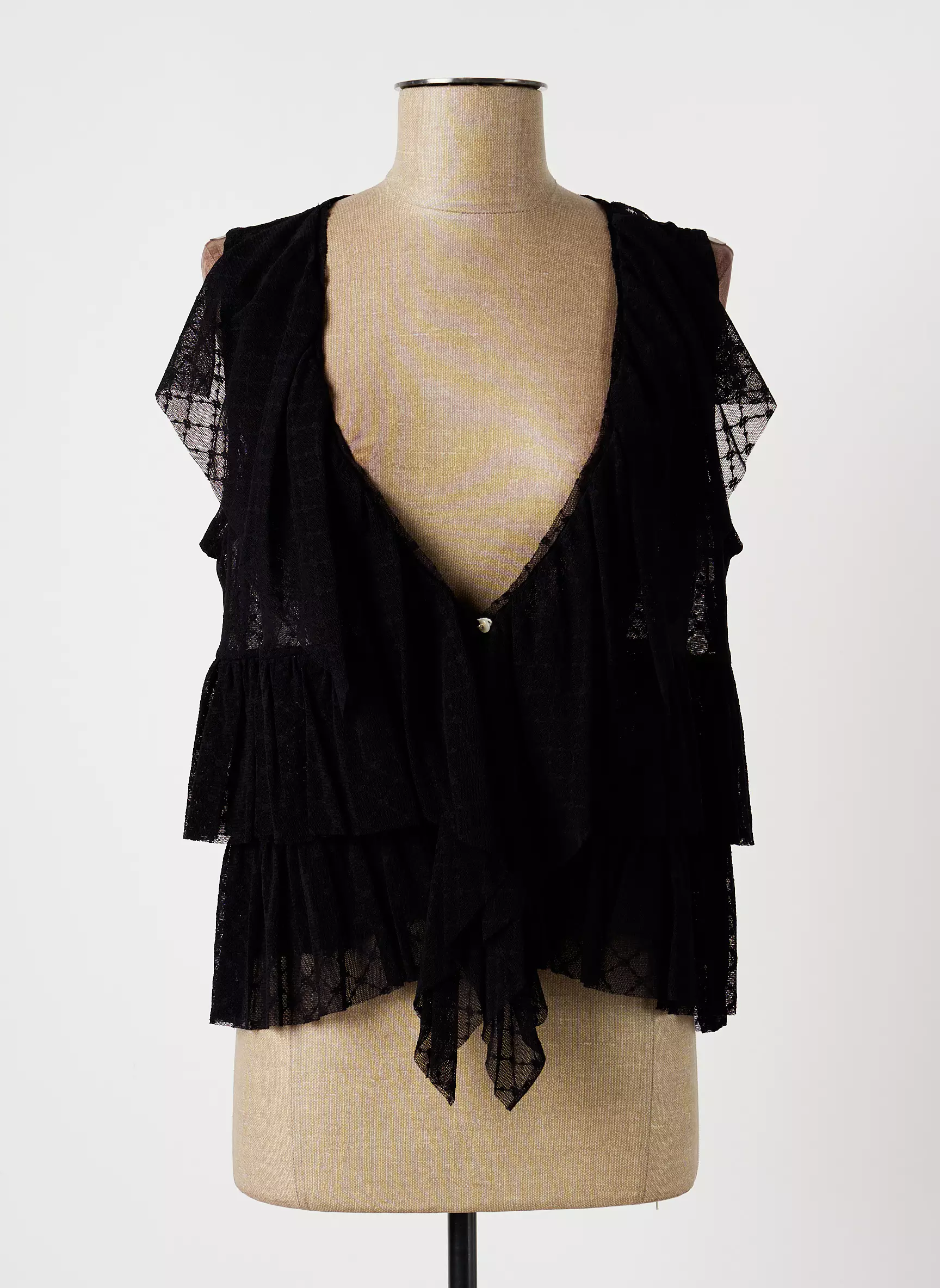 Lauren Vidal Vestecasual Femme couleur noir