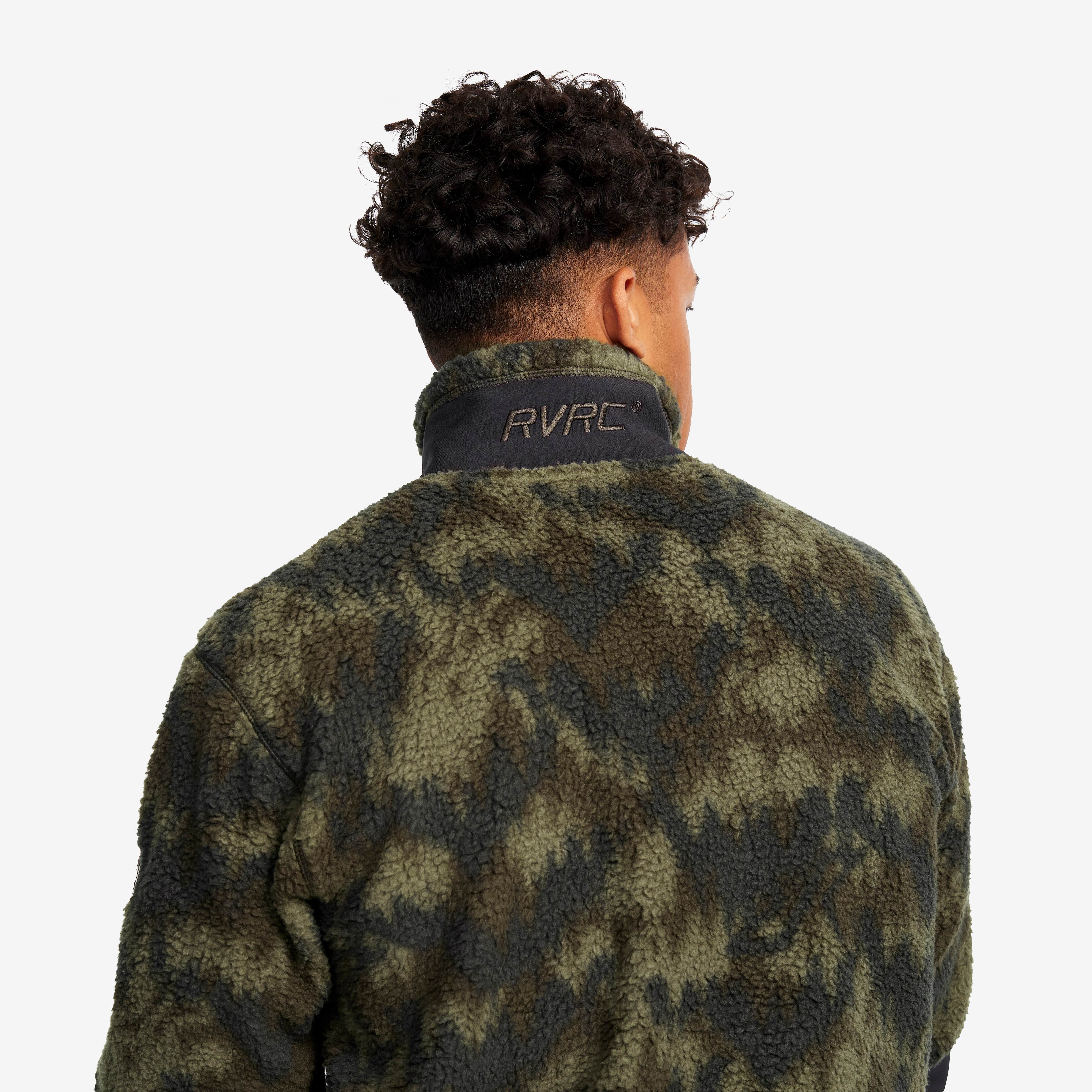High Pile Fleece Homme Grape Leaf