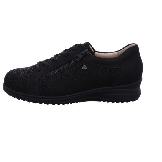 FINN COMFORT Komfort Schnürer schwarz Bexley
