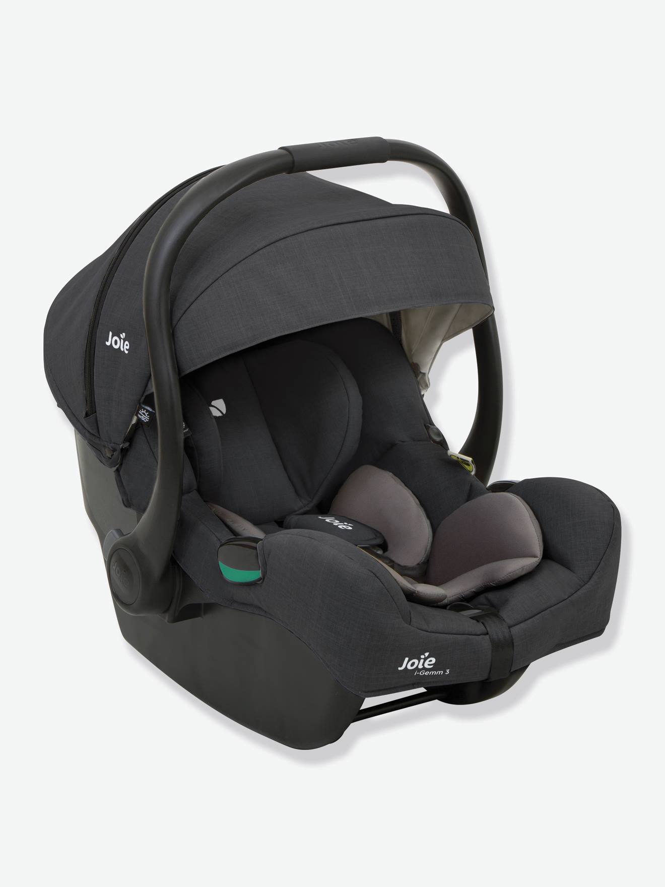 Siège-auto coque JOIE i-Gemm 3 i-Size 40 à 85 cm, équivalence groupe 0+ taupe chiné (pebble)
