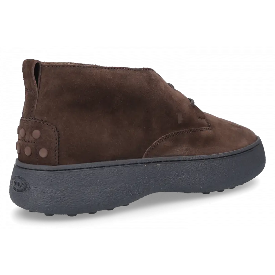 Tod's - Stiefeletten M09J0 Veloursleder - braun