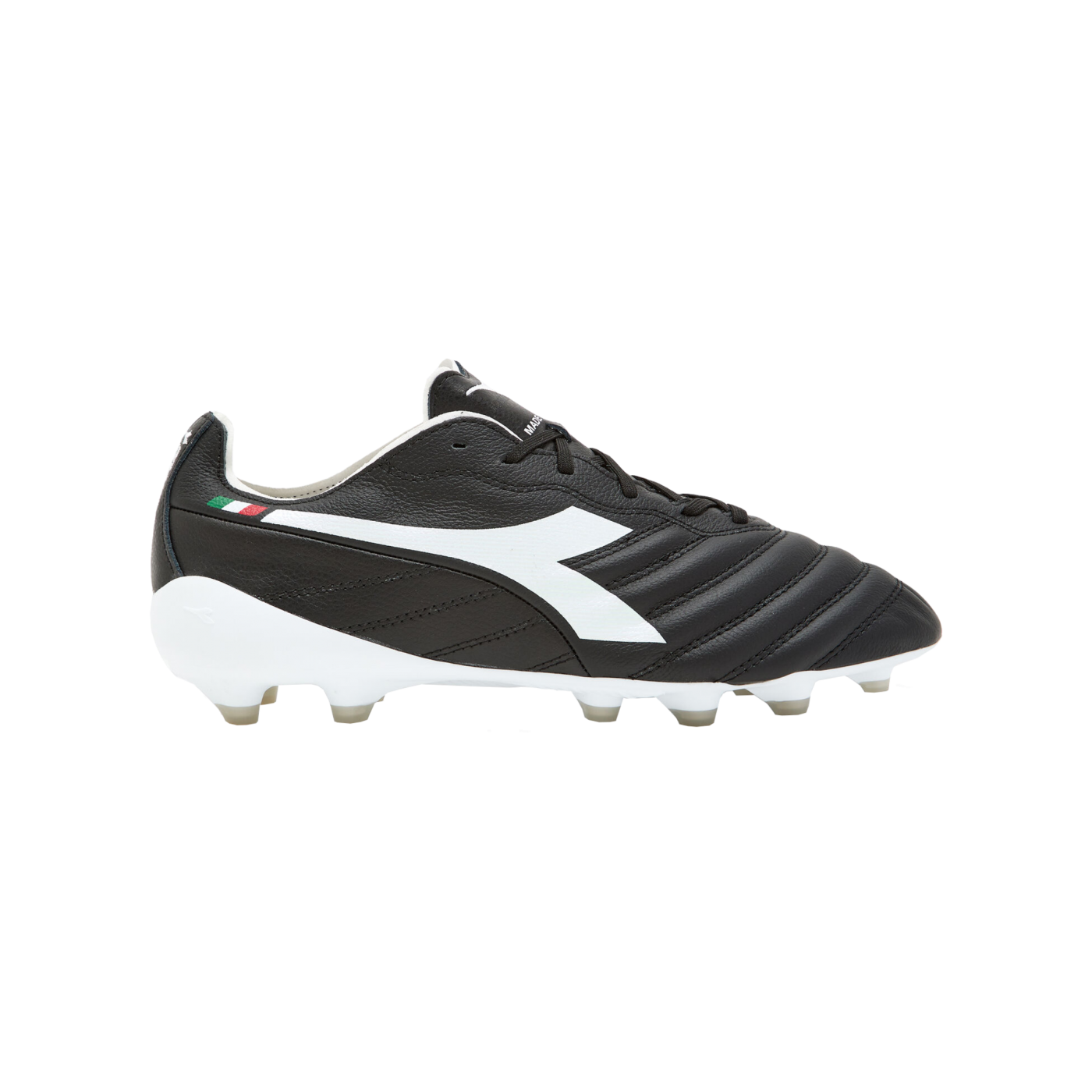 Diadora Brasil Elite 2 Tech Made in Italy FG Schwarz FC0641