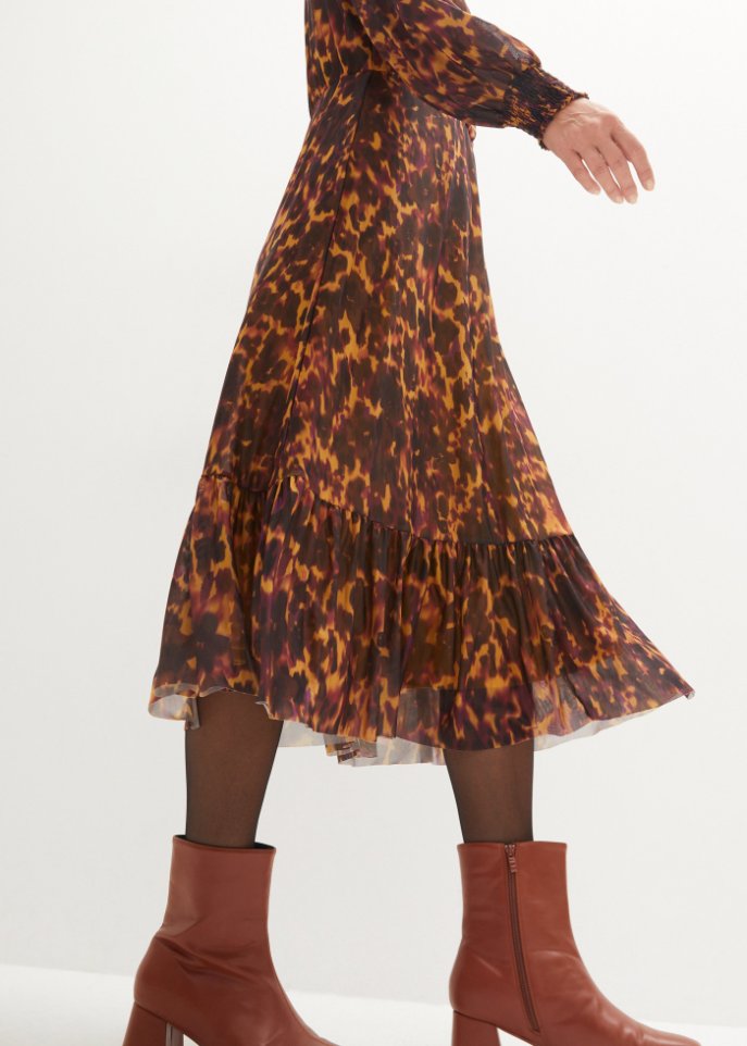 Mesh Shirtkleid