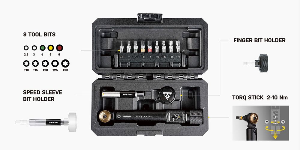 Topeak Torq Stick Pro 2-10 Nm Drehmomentschlüssel kaufen | Bike-Discount