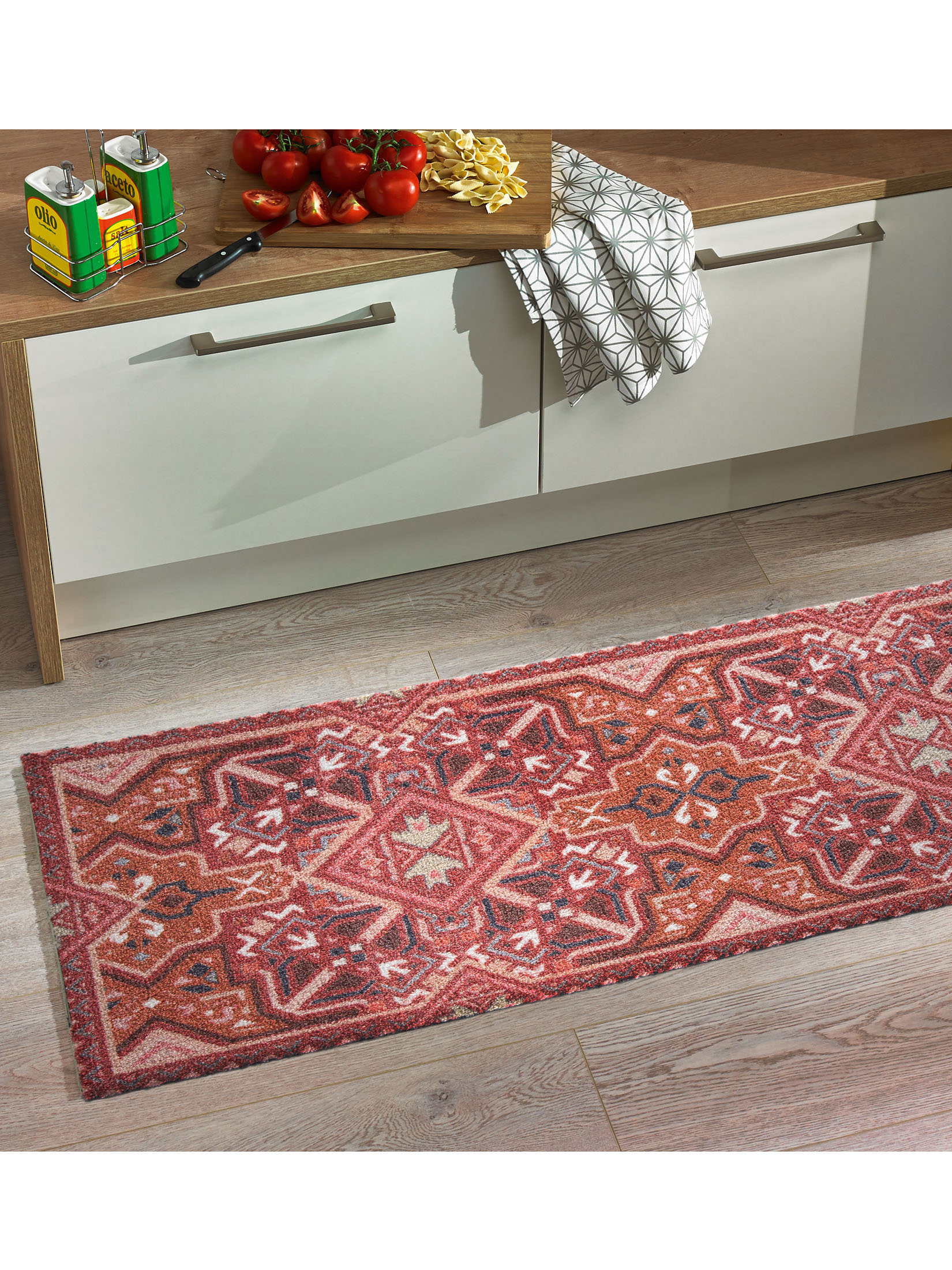 Kitchen Plus Fußmatte, Vintage Boho Kelim