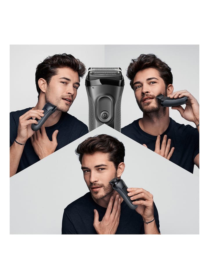 Braun Herrenrasierer Series 3 3000BT in Schwarz günstig kaufen onesize