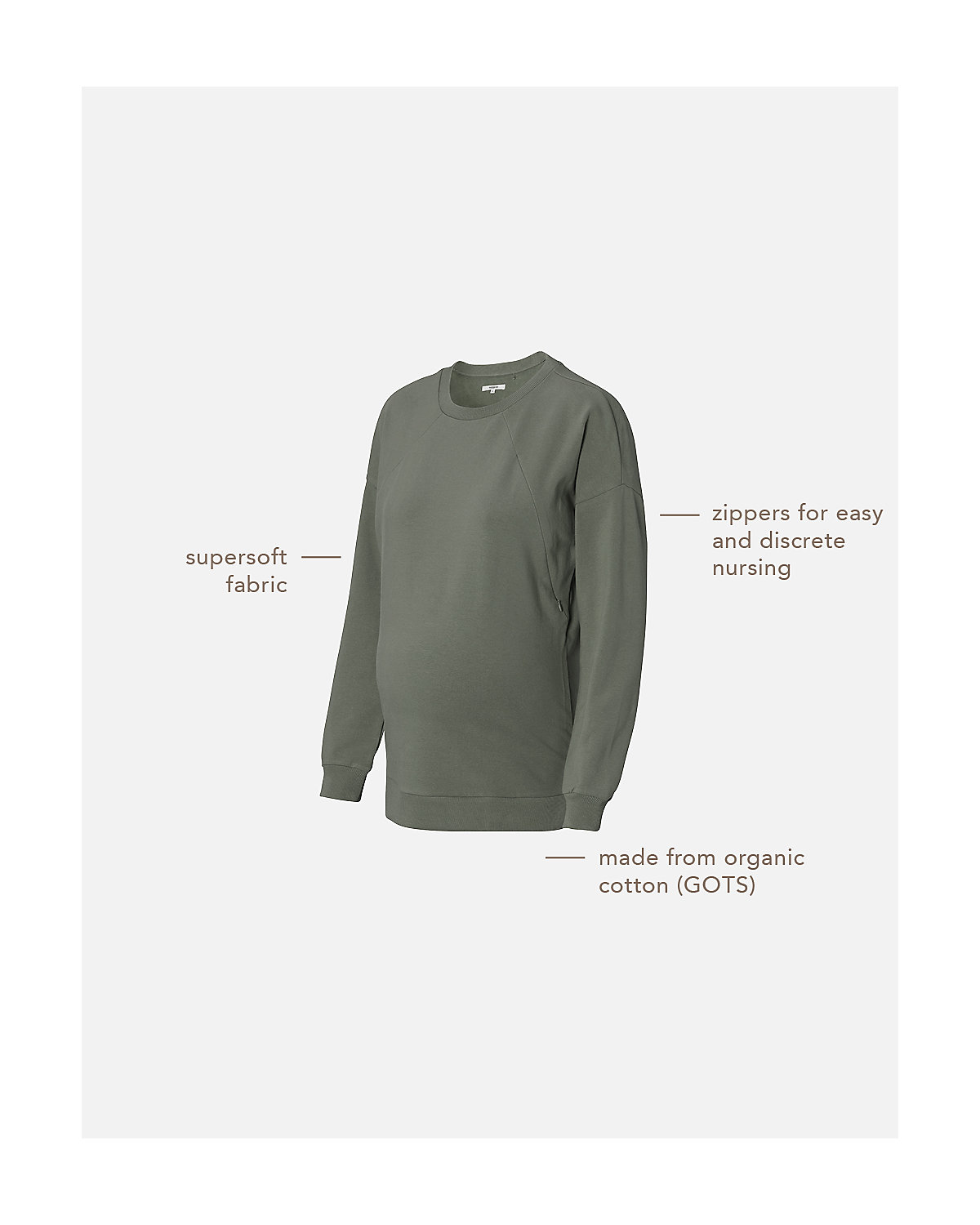 Still-Pullover Lesy Umstandspullover