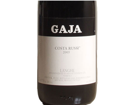 Angelo Gaja Piemont Costa Russi Langhe 2005 Piemont Barbaresco