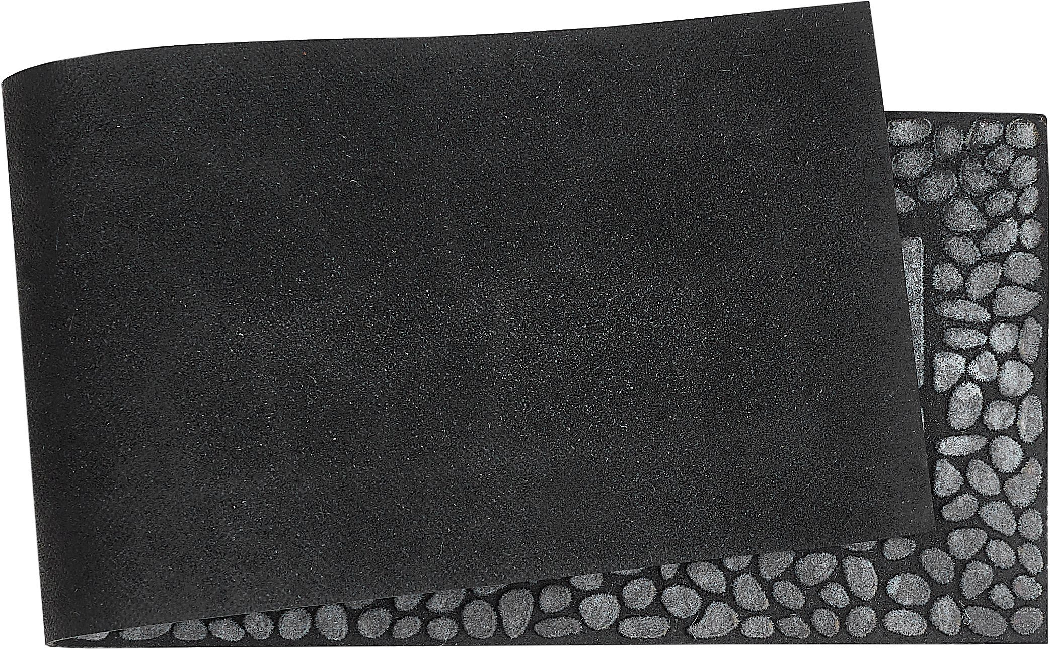Stufenmatte Treppenmatte, Andiamo, rechteckig, Höhe: 10 mm, 24 x 90 cm, 2er Set, Outdoor, aus Gummi, Mosaik Muster