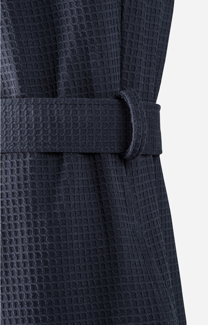 Damen Bademantel JOOP! UNI-PIQUÉ in Navy