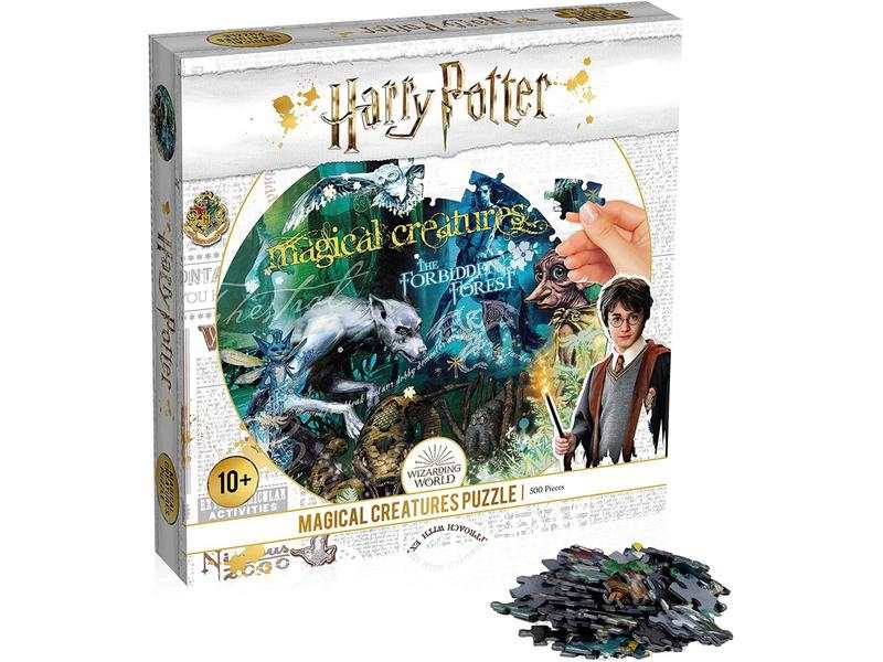 Puzzle 500 pièces Harry Potter Creatures Magiques