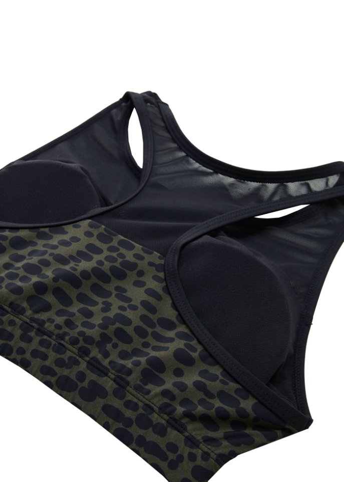 Bustier Bikini (2-tlg.Set) mit Prothesentasche aus recyceltem Polyamid