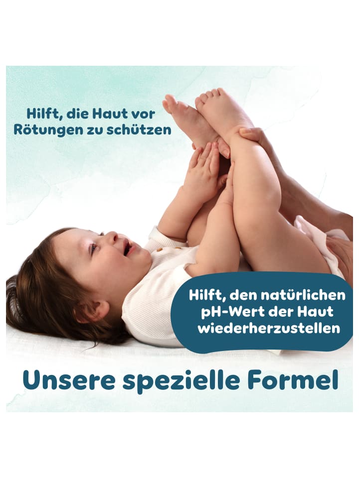 Pampers Pampers Harmonie Aqua Feuchttücher 15 Packungen = 720 Feuchttücher günstig kaufen onesize