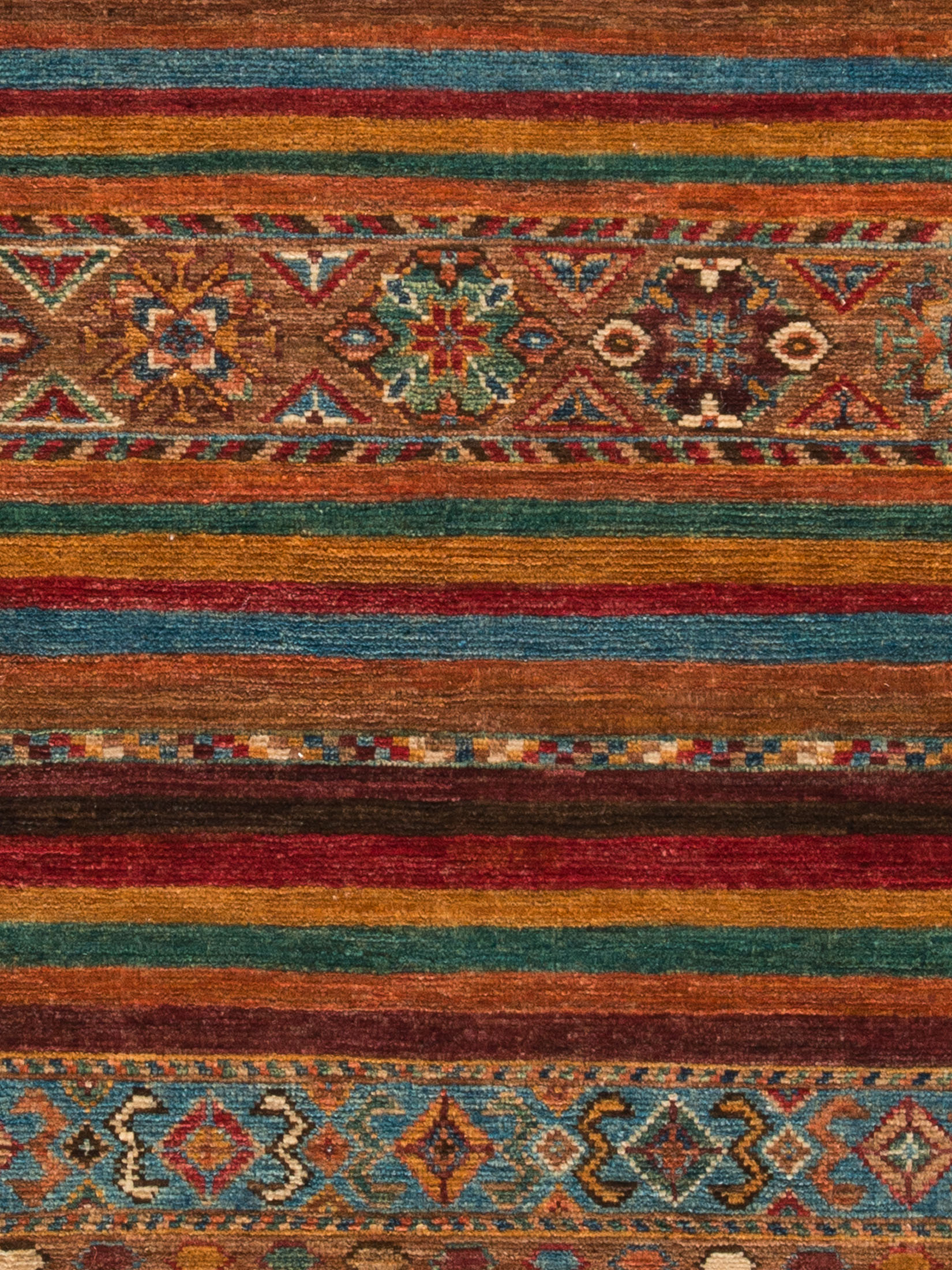 Chobi Schal ca. 150 x 198 cm, Unikat / Einzelstück