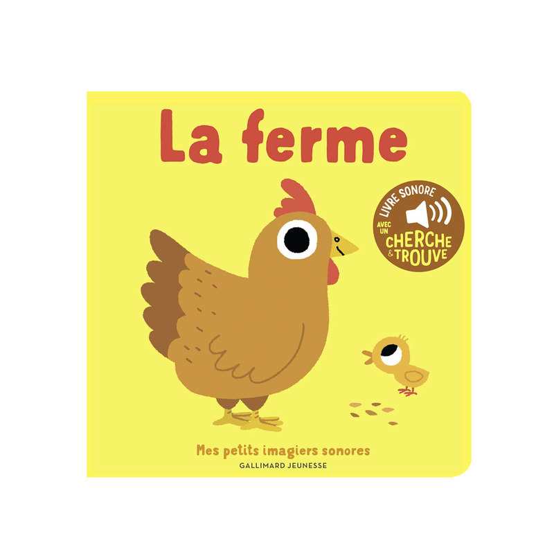 Livre Sonore la ferme - Gallimard Jeunesse