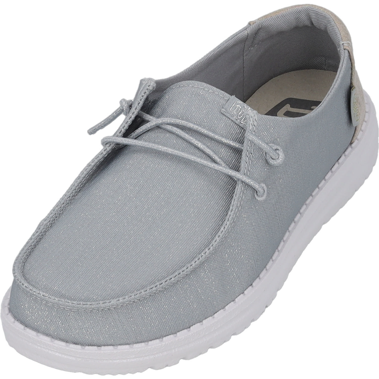 Hey Dude 40079, Schnürschuhe, Damen, hellgrau