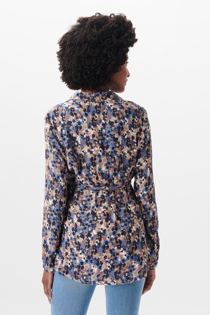 Gemusterte Bluse