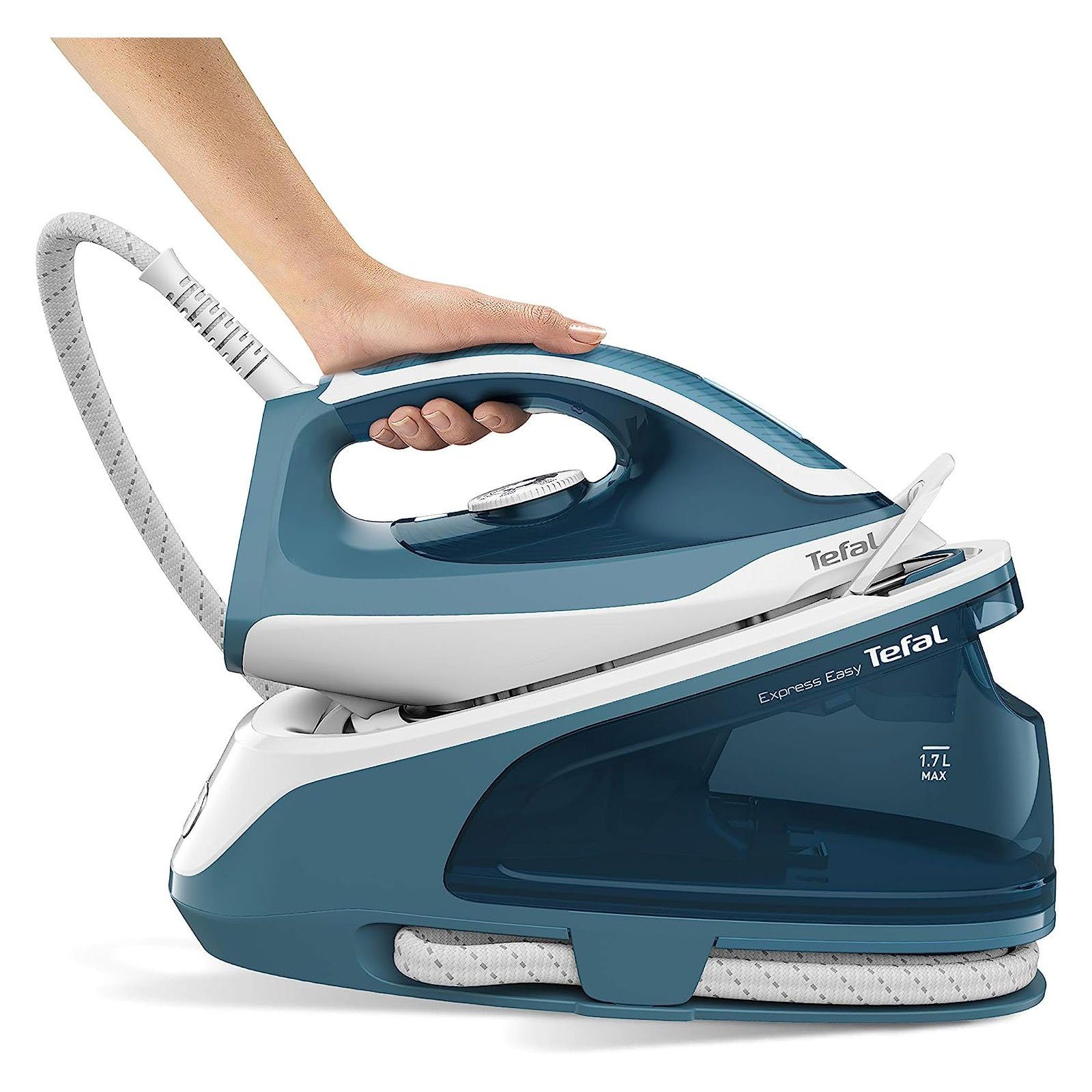 Tefal Dampfbügelstation SV6131, Kraftvoller Dampfstoß, 5,8 Bar Pumpendruck