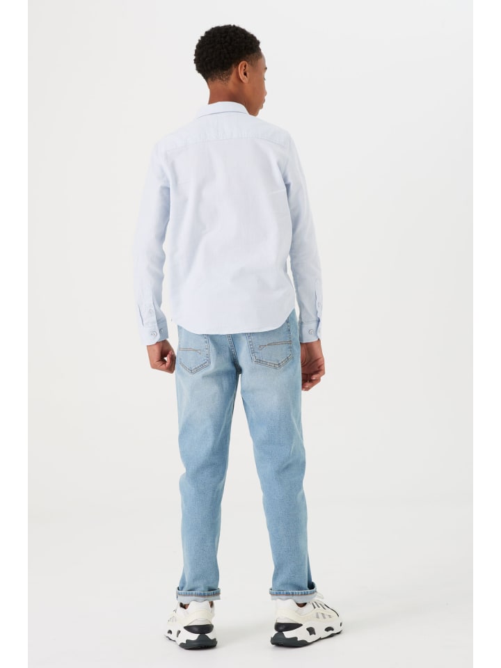 Garcia Langarmhemd in pale blue günstig kaufen 128/134
