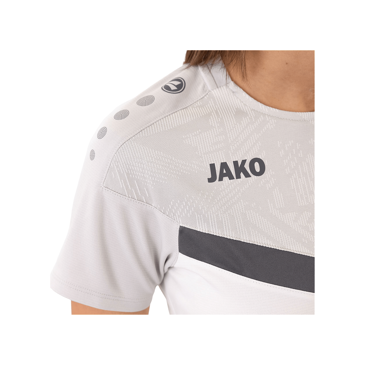 JAKO Icon T-Shirt Damen Weiss Grau F016