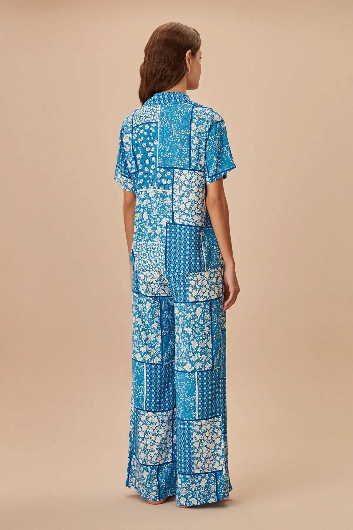 SUWEN  Traumhaftes maskulines Pyjama-Set