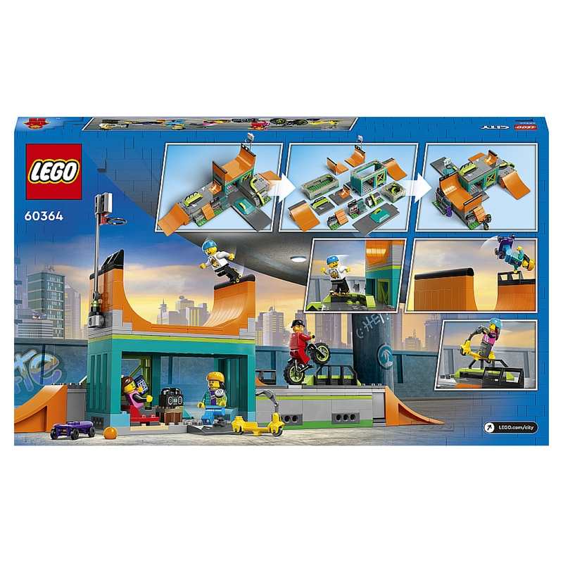 60364 Le skatepark urbain, LEGO City