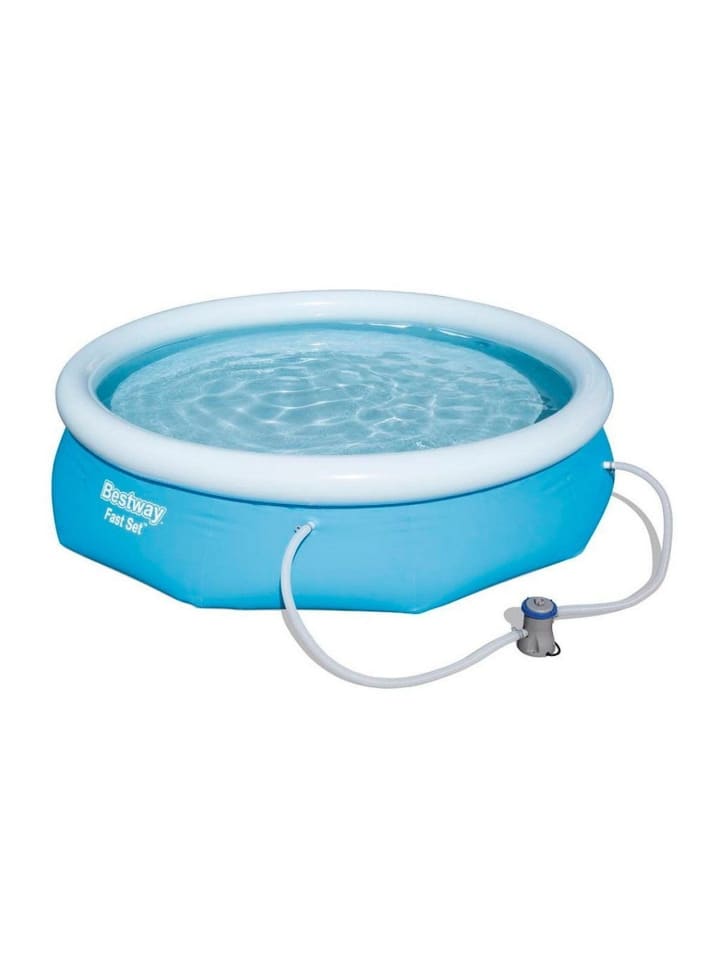 Bestway Bestway® Fast Set™ Aufstellpool-Set mit Filterpumpe Ø 366 x 76 cm, blau, rund in Blau ab 3 Jahre günstig kaufen onesize