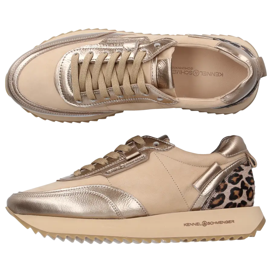 Kennel & Schmenger - Sneaker low OSAKA Kalbsleder - beige