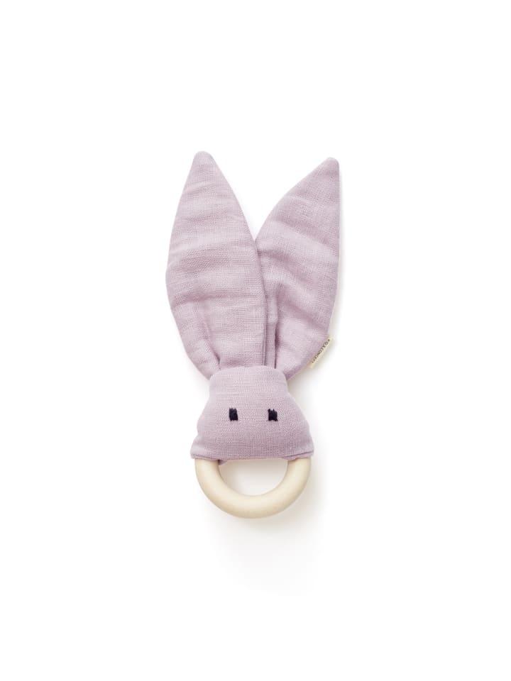 Kids Concept Beissring Hase in Rosa günstig kaufen onesize