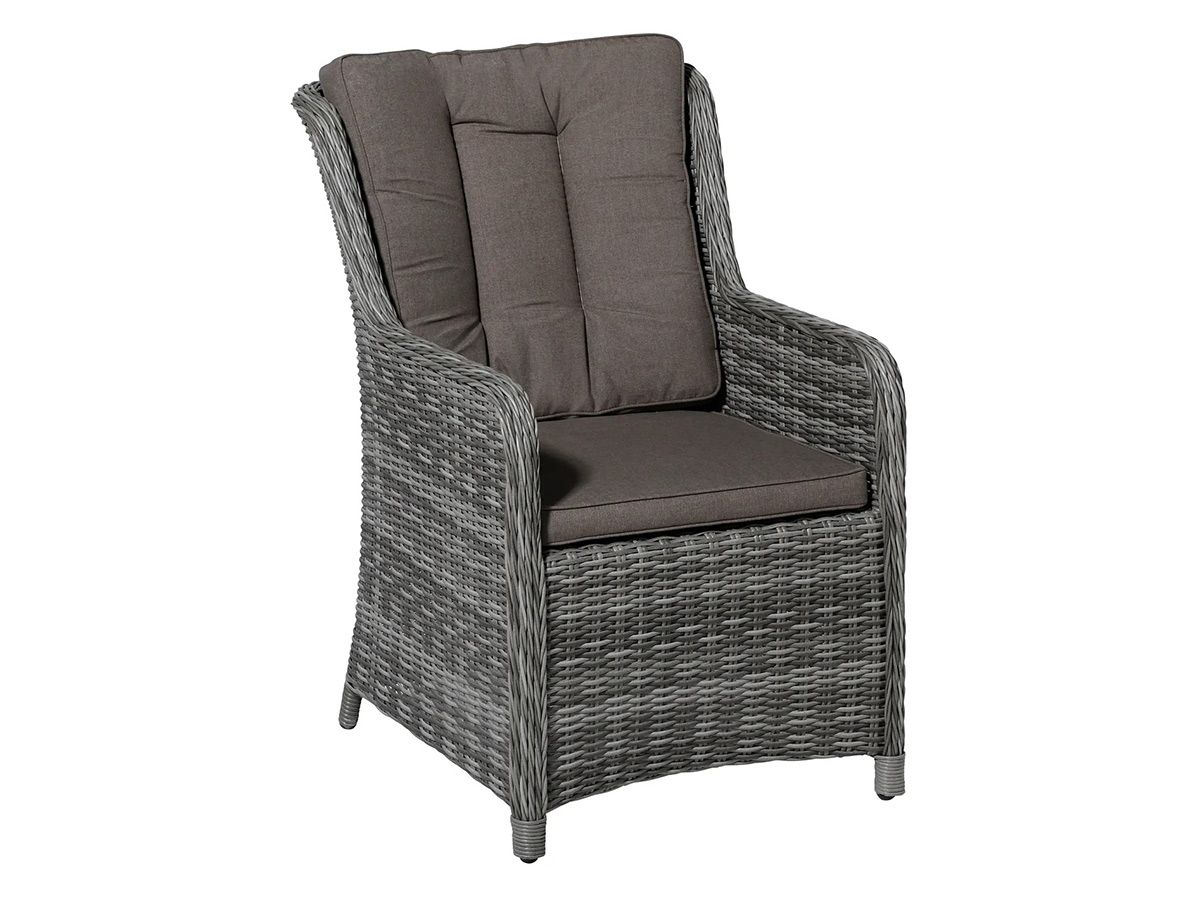 Madison Oxford Taupe Outdoor Wicker Gartenstuhlauflage
