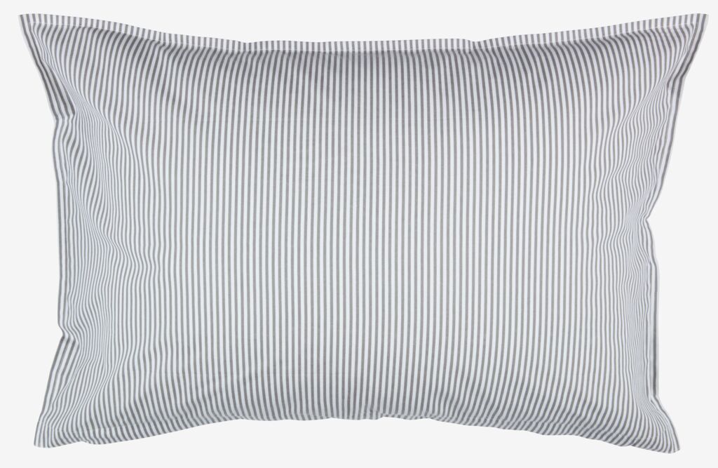 PERNILLA złota Poszewka na poduszkę PERNILLA 50x70/75 biało/szara