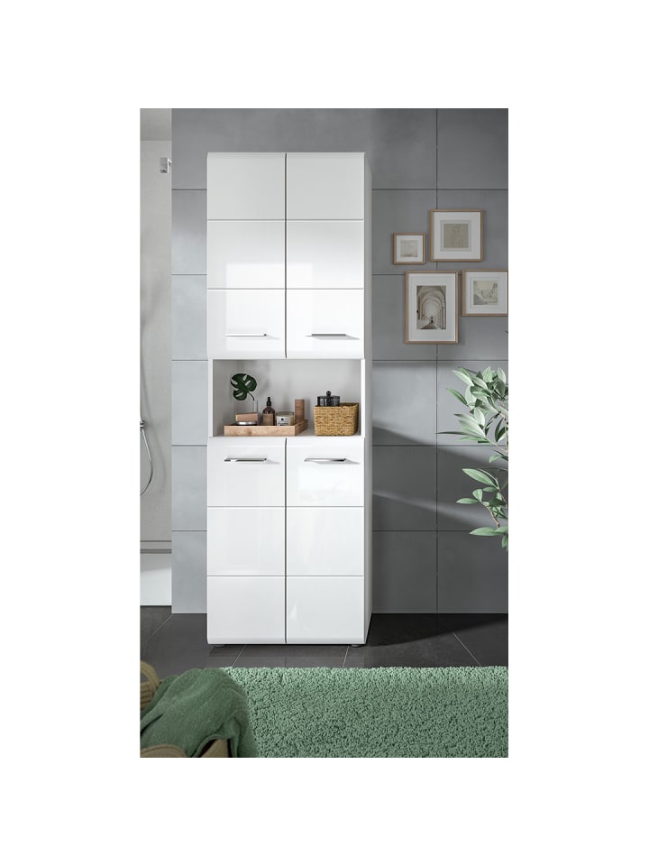 ebuy24 Hochschrank Ice Weiß 60 x 30 cm günstig kaufen onesize
