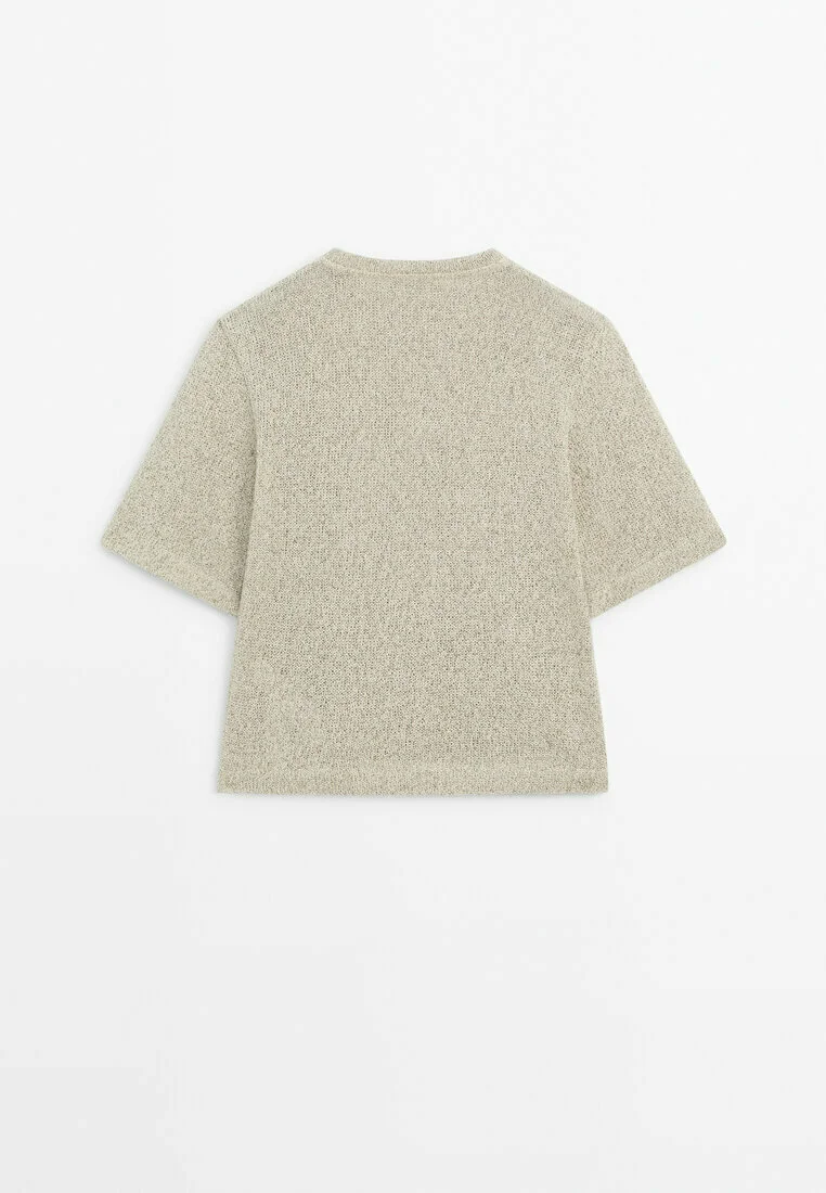 Massimo Dutti MANGA CORTA - Camiseta básica