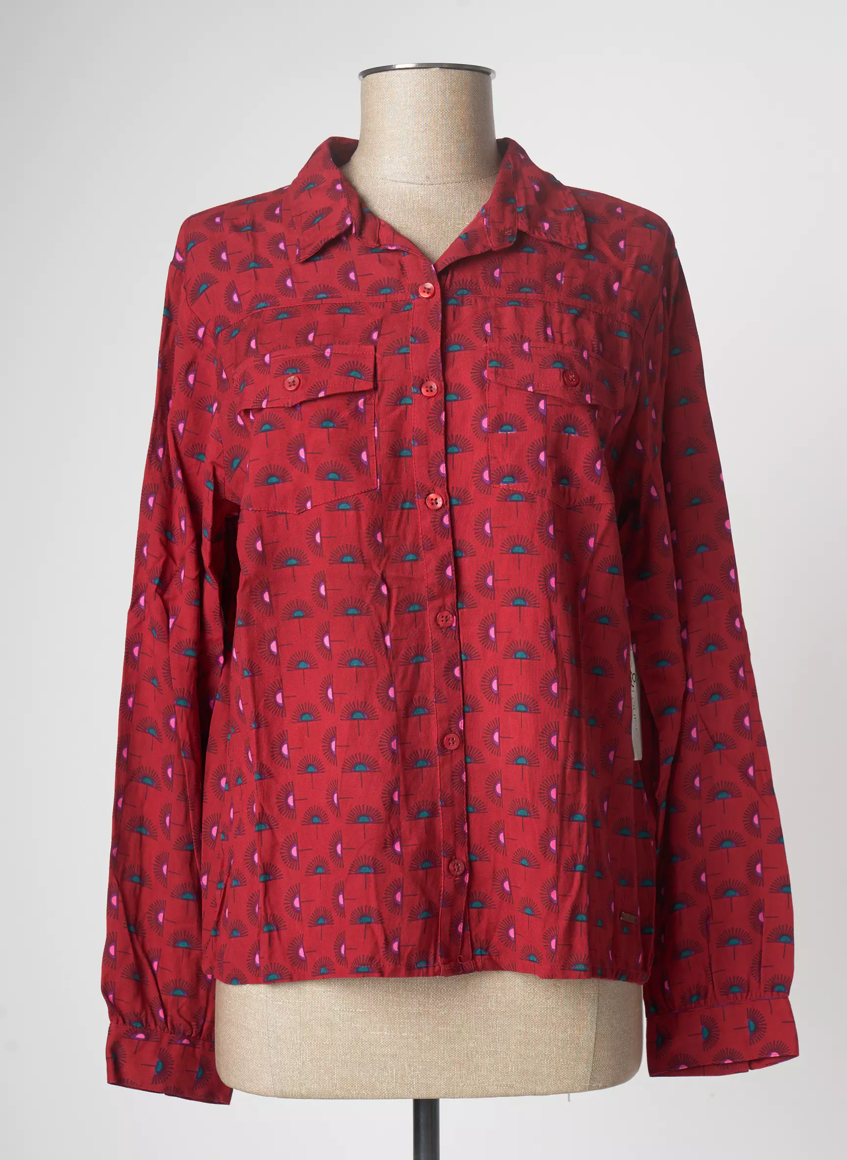 Agathe   Louise Chemisiers Femme couleur rouge