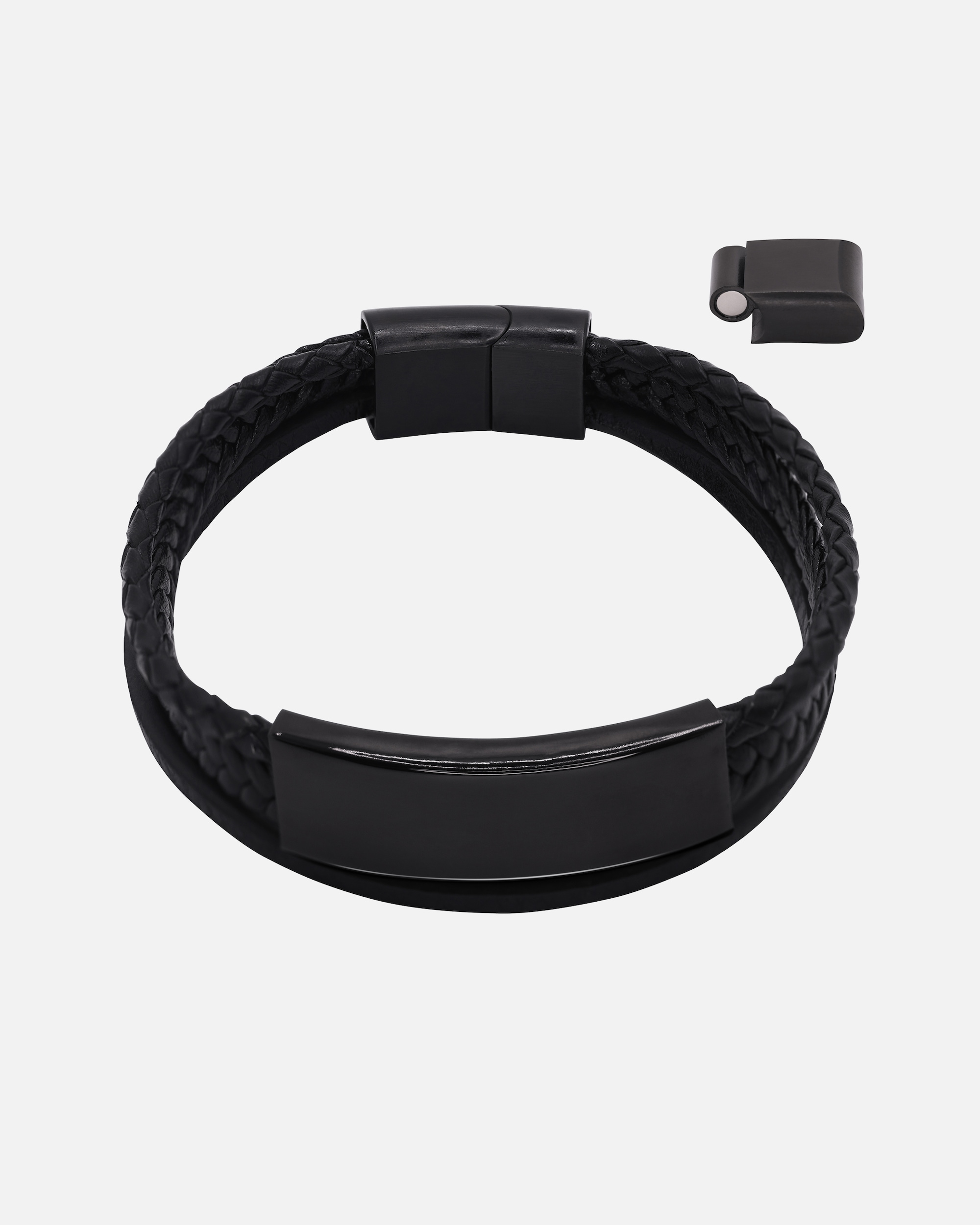 Heideman Cosmo bőr karkötő fekete