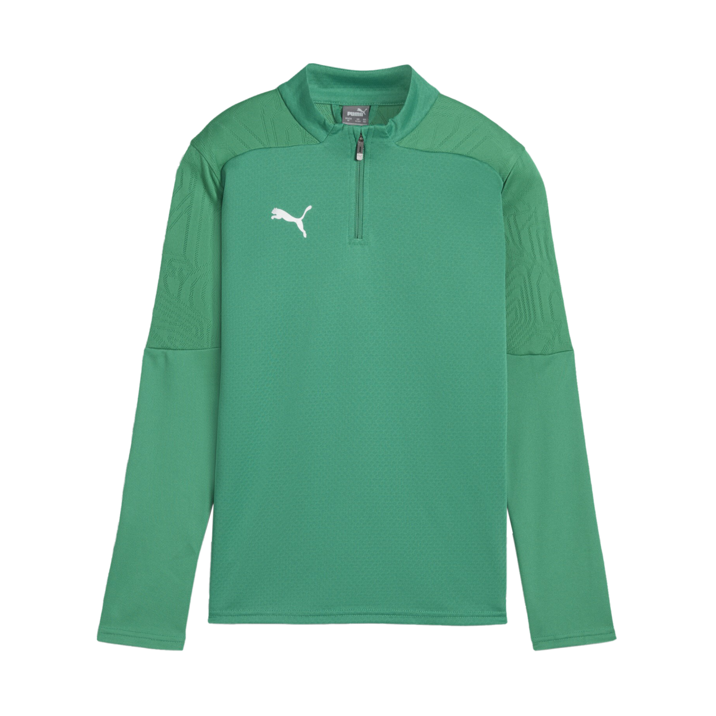 PUMA teamFINAL Training 1/4 Zip Sweatshirt Kids Grün F05