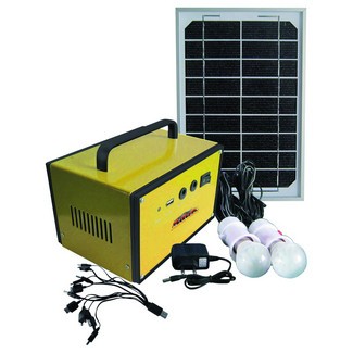 MAUK Solar 6V Beleuchtungs-Set 5Watt mit Powerpack