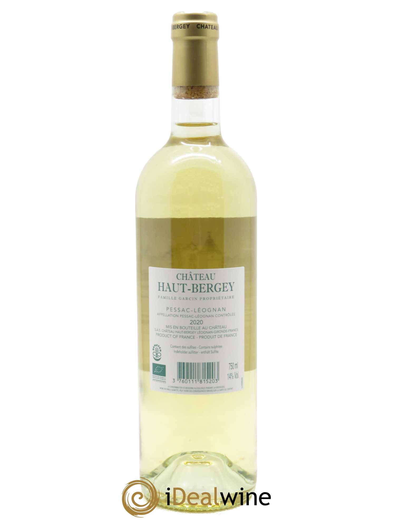 Château Haut-Bergey  2020 - Lot de 1 Bouteille