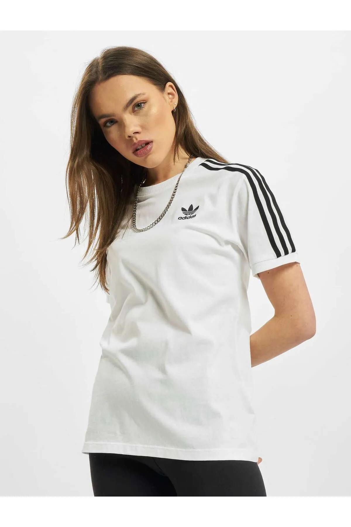 adidas  Damen adidas Classics 3-Streifen T-Shirt
