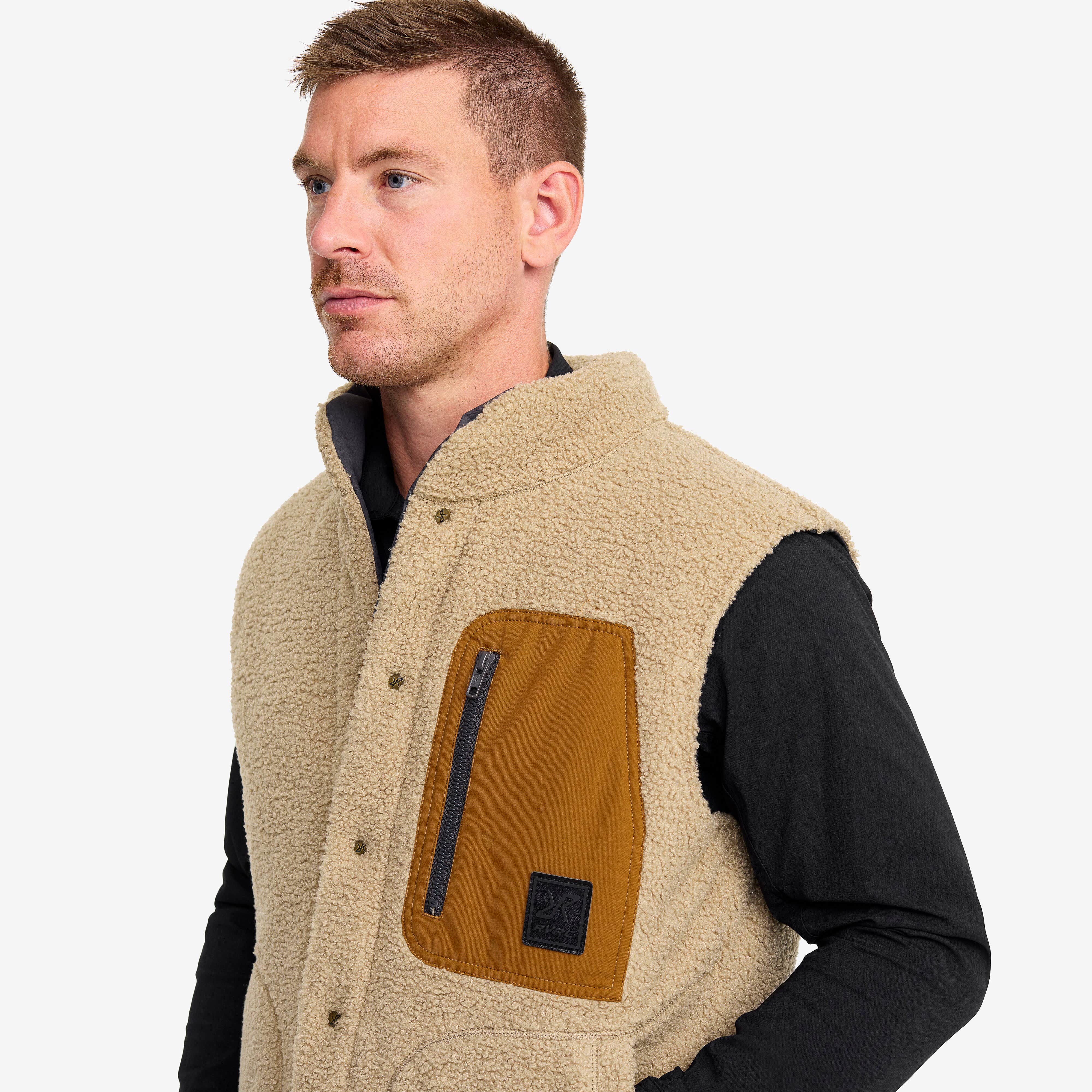 Rollick Reversible Vest Homme Rubber
