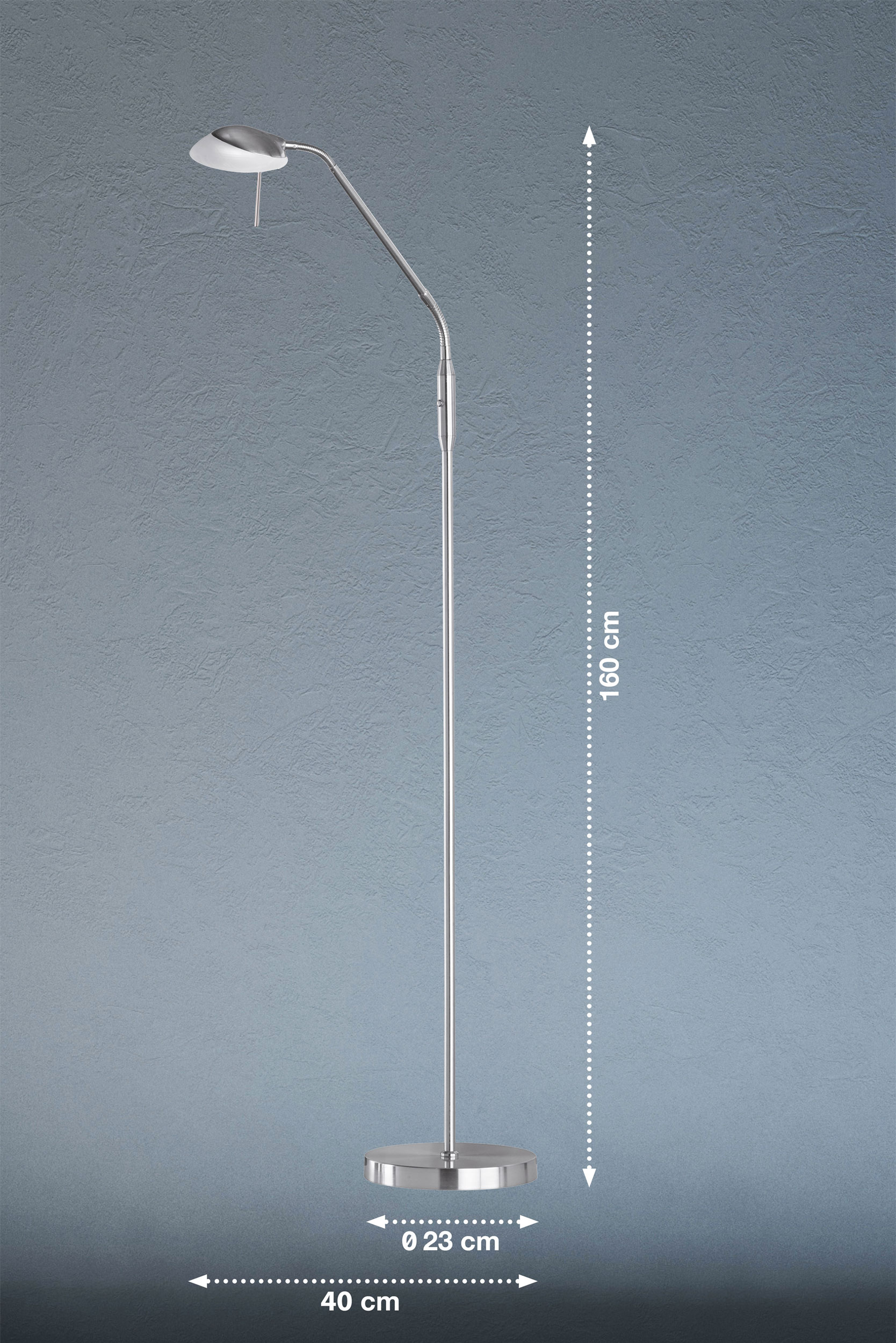 Fischer & HonselLED-Stehleuchte 1flg