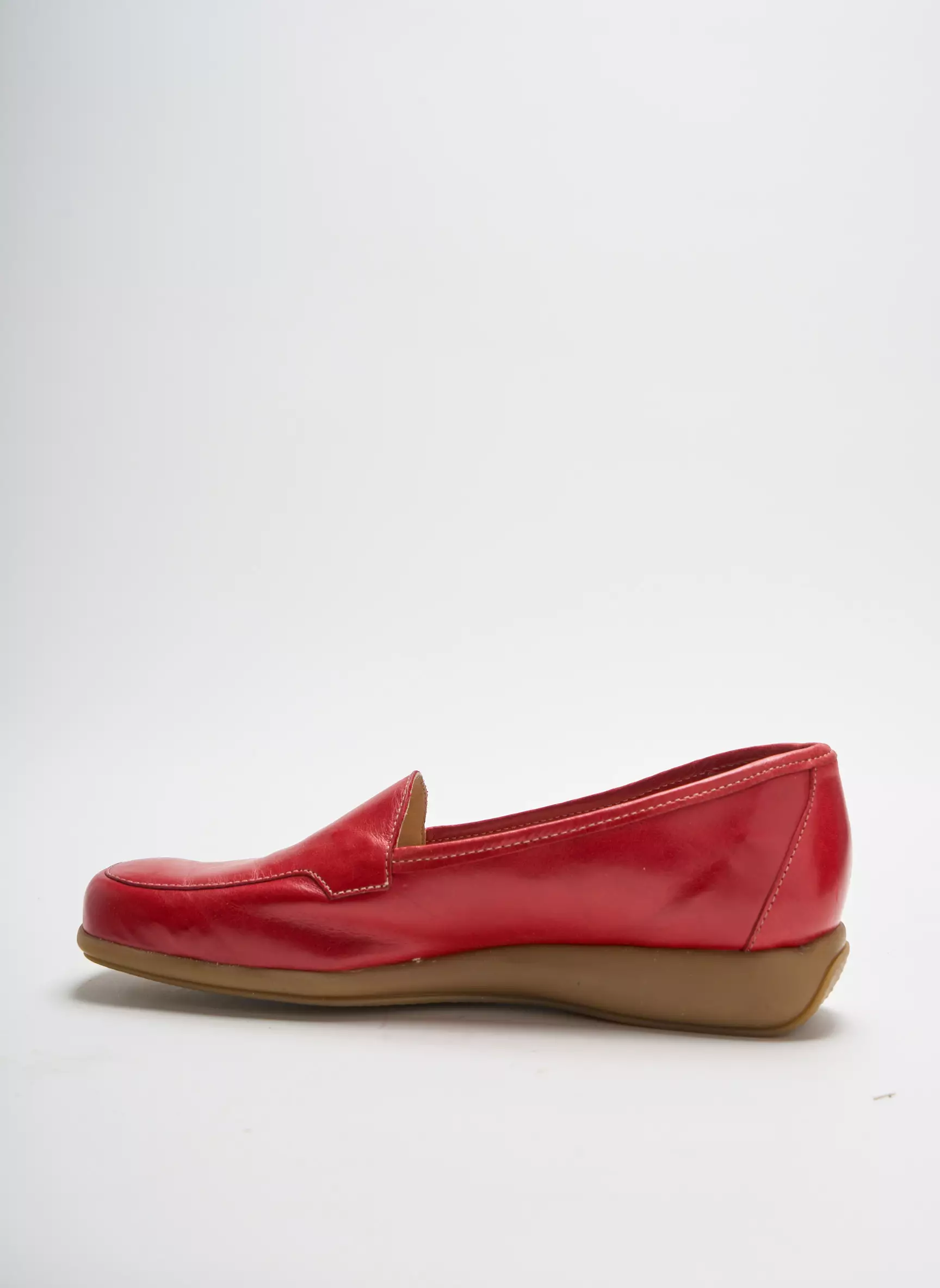 Geo Reino Mocassins Femme couleur rouge